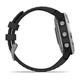Смарт-часы Garmin Fenix 6 Solar Silver with black band (010-02410-00) - изображение 3