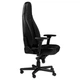 Комп'ютерне крісло для геймера Noblechairs Icon PU leather black NBL-ICN-PU-BLA - зображення 3
