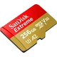 Карта памяти SanDisk 256 GB microSDXC UHS-I U3 V30 A2 Extreme (SDSQXAV-256G-GN6MA) - изображение 2