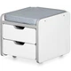 Дитячий стіл Mealux Winnipeg Multicolor Plus WG Blue (арт. BD-630 WG + BL з тумбою) - зображення 6
