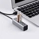 Переходник HUB HOCO HB1 USB to USB 2.0 (4 port) (1m) (Серый) (89060) - изображение 4