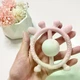 Подарочный набор для девочки с именной игрушкой грызунком Змея (розовый), на выписку, крестины, пол года - изображение 4
