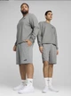 Шорты хлопковые короткие мужские Puma Essentials Foundation 68259403 L Medium Gray Heather (4067983674075) - изображение 3