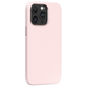 Чехол-накладка Comma для Apple iPhone 16 Pro | Nature Series Magsafe Silicone Case (pink sand) - изображение 1