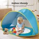 Дитячий намет з басейном автоматичний складний для пляжу та дачі WM baby pool Синя - зображення 7