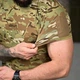 Тактична футболка Force з липучками під шеврони мультикам розмір M - зображення 4