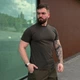 Тактическая футболка Premium олива размер 5XL - изображение 4