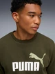 Свитшот на флисе мужской Puma Essentials Graphics 68470970 2XL Dark Olive с принтом (4069157461641) - изображение 4