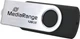 Флеш пам'ять USB MediaRange 128GB USB Type-C Black/Silver (MR1954) - зображення 3