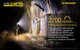 3в1 - Надпотужний лобовий, ручний кемпінговий ліхтар Nitecore HC35 (4xCree XP-G3, 2700 люмен, 8 режимів, 1х21700, 1х18650, micro USB, магніт) - зображення 3