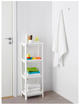 Regał IKEA VESKEN 37x23x101 cm Biały (403.078.66) - obraz 5