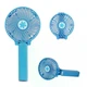 Портативний міні вентилятор ручний акумуляторний mini fan Голубий - изображение 2