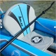 Надувной двухместный каяк Z-Ray Tortuga Kayak с веслами, насосом и сумкой для хранения - изображение 11