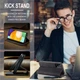 Чехол-книжка CaseMe из нубука для Samsung A53 5G Чёрный - изображение 9
