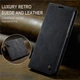 Чехол-книжка CaseMe из нубука для Samsung A33 Чёрный - изображение 4