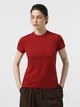 Футболка жіноча Promin 2912-12_248 XL Бордовий (2700000088715) - зображення 1