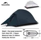 Палатка сверхлегкая одноместная с футпринтом Naturehike Cloud Up 1 Updated NH18T010-T, 20D, темно-синий - изображение 3