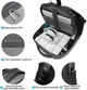 Городской рюкзак Bange BG-1921 Multi-function backpack USB порт ноутбук 15.6" Сумка для школы Черно/Серый - изображение 4