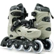 Детские раздвижные ролики 29-33 Scale Sports LF 605 подсветка колес серый - изображение 1