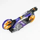 Самокат двухколесный складной Best Scooter Shark колеса PU 200 мм с амортизатором сиреневый / оранжевый SH-10042 - изображение 8