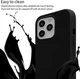 Чехол с ремешком Wave Premium Strap Crossbody Silicone Case для Apple iPhone 13 14 Black - изображение 2