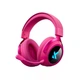 Геймерська бездротова (Bluetooth + 2,4G) гарнітура MCHOSE X9, 7.1 RGB, PC/PS4/PS5/Switch/Xbox Pink/Рожеві (MC-X9-3) - изображение 1