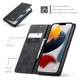 Чехол-книжка CaseMe из нубука для iPhone 11 Pro Черный - изображение 4