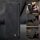 Чехол-книжка CaseMe из нубука для iPhone 11 Pro Черный - изображение 7