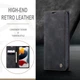 Чехол-книжка CaseMe из нубука для iPhone 11 Pro Черный - изображение 6