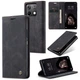 Чохол-книжка CaseMe із нубуку для Xiaomi Poco X6 5G Чорний - зображення 6