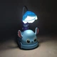 Лампа-ночник детская LED Kuromi на машине сиреневый светильник для детей ночное освещение игрушка - изображение 2