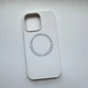 Силіконовий чохол на iPhone 14 Pro Max white - зображення 1
