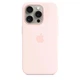 Чохол на iPhone 15 Pro Silicone case OEM Magsafe pink - зображення 1