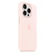 Чохол на iPhone 15 Pro Silicone case OEM Magsafe pink - зображення 2