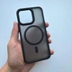 Чохол Matte Magsafe на iPhone 13 Pro black - зображення 1