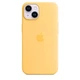 Чохол на iPhone 14 Silicone case OEM Magsafe yellow - изображение 1