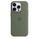 Чохол на iPhone 14 Pro Silicone case OEM Magsafe green - изображение 1