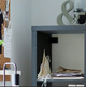 Стелаж IKEA KALLAX 77х77 см Чорно-коричневий (602.758.12) - зображення 4