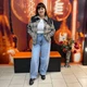 Джинсы Serocco Baggy женские котон широкие багги 28 Голубые - изображение 8