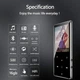 MP3 плеер Benjie K11 2.4" Bluetooth 5.3 Hi-Fi 16Gb - изображение 2