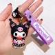Брелок дитячий для ключів, рюкзака "Куромі (Kuromi) / Hello Kitty (Хеллоу Кітті)" чорний 113-1 - зображення 1