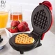 Вафельниця у формі серця Mini Waffle Maker з антипригарним покриттям - зображення 3