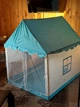 Дитячий ігровий намет-замок з металевим каркасом 130×120×100 см складний рожевий, блакитний - зображення 7