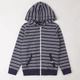 Худи для мальчика в синее-белую полоску (2-х нить) ArDoMi 104-110 см (12889) - изображение 2