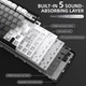 Ігрова клавіатура ATTACK SHARK X85 Gradient Black - изображение 6