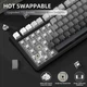 Ігрова клавіатура ATTACK SHARK X85 Gradient Black - изображение 7