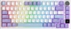 Клавіатура бездротова Ajazz AK820 Pro Gift Switch Purple RGB (AK820PRO-G-PWB) - изображение 2