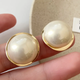 Серьги-гвоздики круглые BK793-G - изображение 3