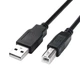 Кабель для принтера USB 2.0 AM/BM 1.8m - изображение 6