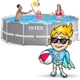 Басейн каркасний 17в1 INTEX 26716, 366 x 99 см, сірий - изображение 3